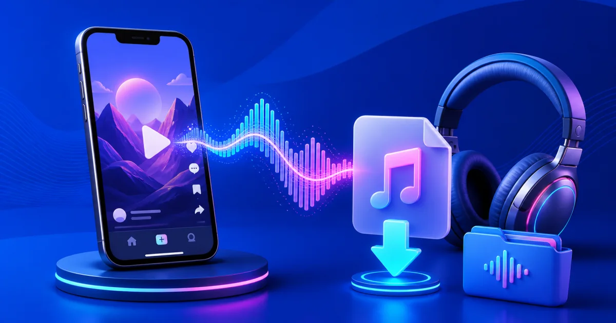 Cách tải nhạc và âm thanh TikTok thành MP3