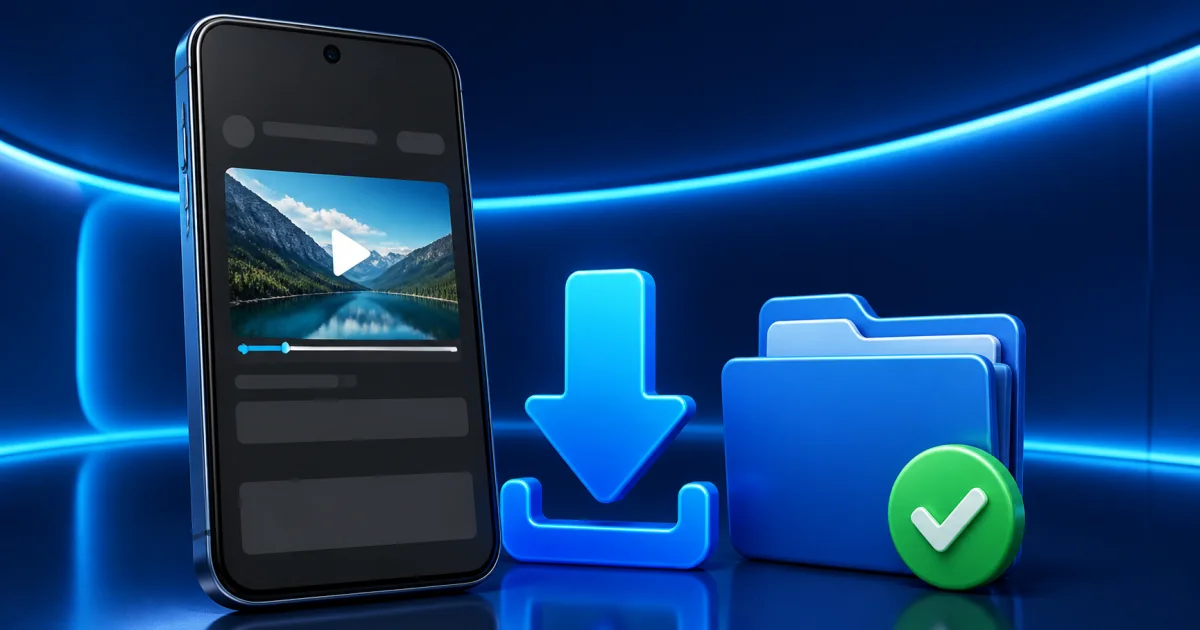 Cách tải video YouTube trên Android không cần app