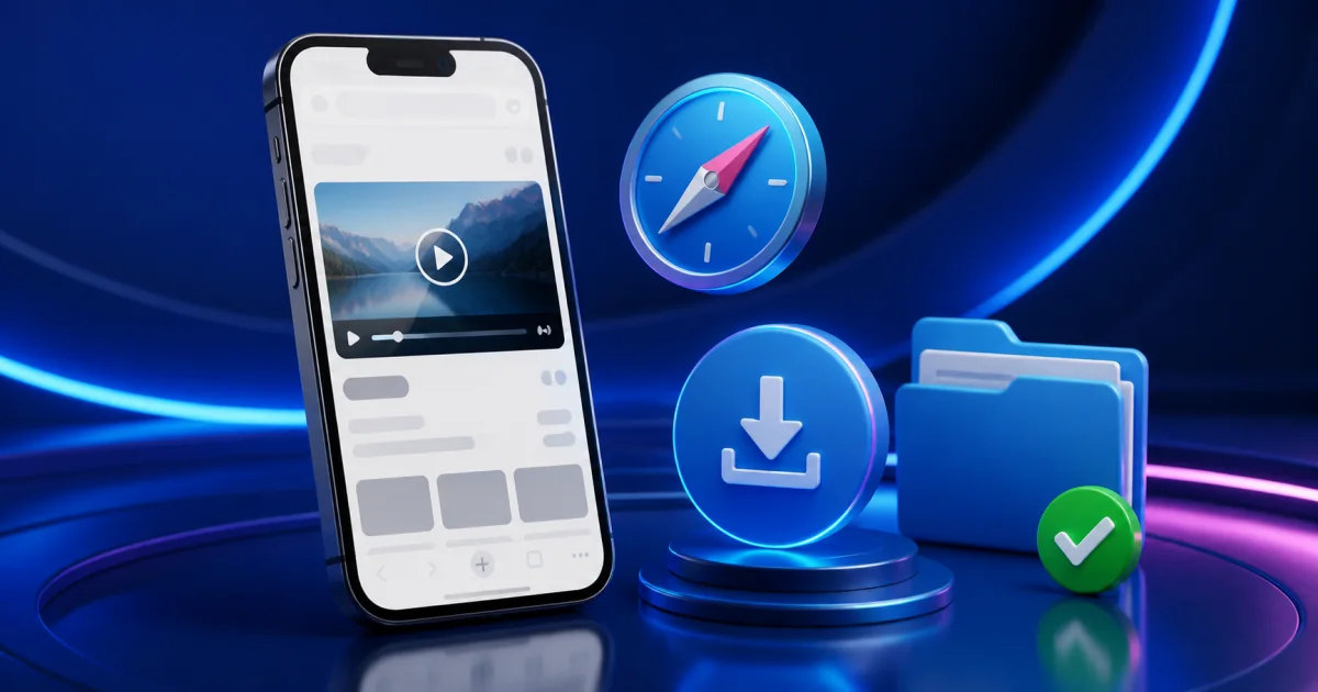 Cách tải video YouTube trên iPhone bằng Safari